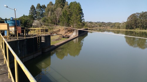 AGER confere o nível da barragem da CORSAN