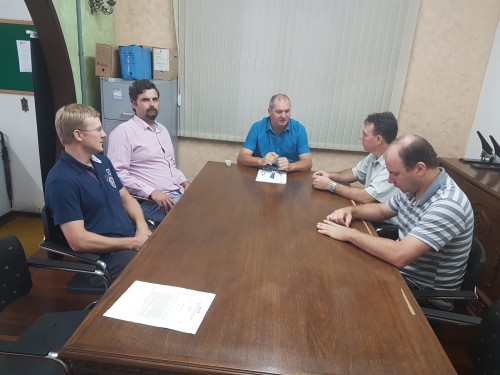 AGER realiza reunião com Prefeitura e a empresa responsável pelo estacionamento rotativo pago