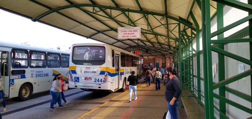 AGER realiza visita técnica ao Sistema de Transporte Coletivo Urbano de Erechim.