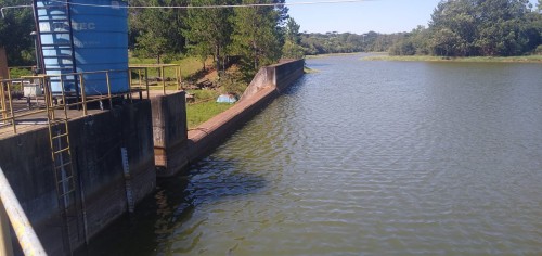 AGER alerta população para uso consciente da água: barragem está 88 cm abaixo do nível normal