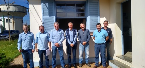 AGER realiza a primeira vistoria aos serviços da Corsan em Getúlio Vargas