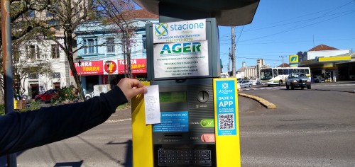 AGER realiza visita técnica ao Estacionamento Rotativo Regulamentado