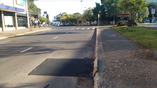 AGER realiza fiscalização em obras de repavimentação da CORSAN