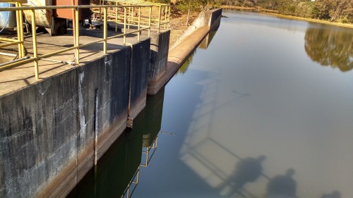 AGER realiza vistoria na Barragem da CORSAN