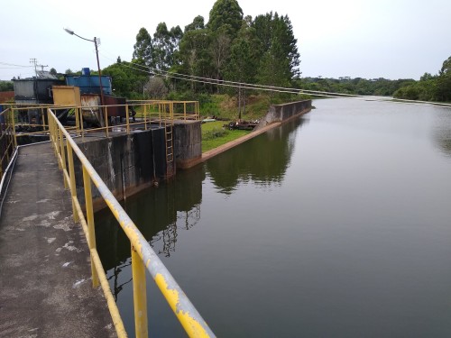 AGER efetua visita técnica na Barragem de Captação e ETA II da CORSAN em Erechim.